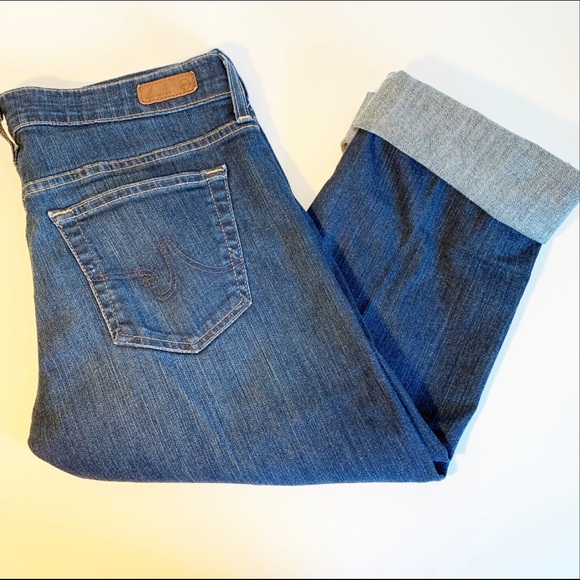 Ag Adriano Goldschmied Denim - AG Tomboy Crop Jeans